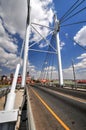 Nelson Mandela Bridge, Johannesburg, SA Royalty Free Stock Photo