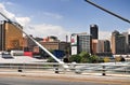 Nelson Mandela Bridge - Johannesburg, South Africa Royalty Free Stock Photo