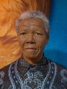 Nelson Mandela in the museum of Madame Tussauds Royalty Free Stock Photo