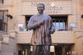 Nelson Mandela Statue Royalty Free Stock Photo