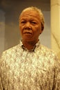 Nelson Mandela Wax Figure Royalty Free Stock Photo