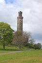 Nelson monument, Calton Hill, Edinburgh Royalty Free Stock Photo