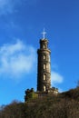 Nelson Monument, Calton Hill, Edinburgh, Scotland Royalty Free Stock Photo