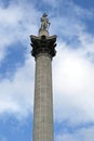 Nelson Column London Royalty Free Stock Photo