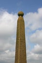 Nelsons Monument on Birchen Edge Derbyshire Royalty Free Stock Photo