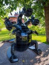 Sculpture of the Snake Gorynycha, amusement park `Nelzha`, Voronezh region