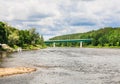 Neman River. Druskininkai Royalty Free Stock Photo