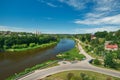 Neman river. Grodno, Belarus