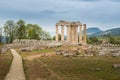 Nemea ancient site in Greece Royalty Free Stock Photo