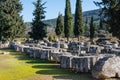 Nemea Archaeological Site, Greece Royalty Free Stock Photo