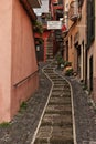 Nemi, a medieval town on the namesake lake Royalty Free Stock Photo