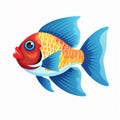 Nemo Fish Playing HideandSeek with Dory Royalty Free Stock Photo