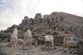 Nemrut Mountain. The kingdom of Kommogene is one of the most magnificent ruins of the Hellenistic Period. Royalty Free Stock Photo
