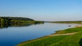 Bend of the Nemunas River near the town of Zapyskis