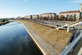 Nemunas river in Kaunas, Lithuania Royalty Free Stock Photo