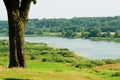 Nemunas river in Lithuania Royalty Free Stock Photo