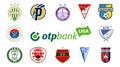 Nemzeti Bajnoksag I season 2022-2023, Hungary, Ferencvarosi TC, Kisvarda FC, Puskas Akademia FC, Fehervar FC, Ujpest FC, Paksi FC Royalty Free Stock Photo