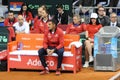 Nenad Zimonjic coach of serbian tennis team Davis cup 2018 SERBIA vs USA first day,