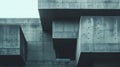 Neo brutalism architecture background