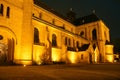 The neo-Gothic church at night Royalty Free Stock Photo