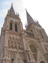 Neo-gothic Lujan Basilica in Lujan, Buenos Aires