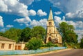 Neo Gothic Roman Catholic Saint Anthony of Padua Church in Strusiv, Ternopil region, Ukraine Royalty Free Stock Photo