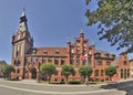 town hall in L?bork, Poland Royalty Free Stock Photo