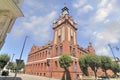 Neo-gothic town hall in L?bork, Poland Royalty Free Stock Photo