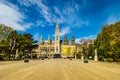 The Neo-Gothic Vienna City Hall in Austria Royalty Free Stock Photo