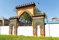 Old entrance of the ISA factory in San Jeronimo, Seville, Spain Royalty Free Stock Photo