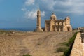 Neo romanesque catholic church. Ta Pinu, Malta