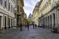 Romantic Architecture Bucharest Royalty Free Stock Photo