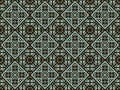 Neoclassic Seamless oriental pattern. Islamic background. Arabic linear texture. Vector illustration Royalty Free Stock Photo