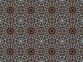 Neoclassic Seamless oriental pattern. Islamic background. Arabic linear texture. Vector illustration Royalty Free Stock Photo