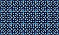 Neoclassic Seamless oriental pattern. Islamic background. Arabic linear texture. Vector illustration Royalty Free Stock Photo