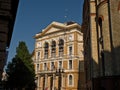 NEoclassical building of Obuda University in Budqpest Royalty Free Stock Photo