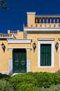 Neoclassical building in Plaka neighborhood, Athens, Greece Royalty Free Stock Photo