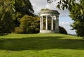 Neoclassical garden rotunda Royalty Free Stock Photo