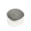 Neodymium magnet on white background isolated - Image