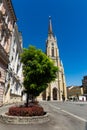 Neogothic cathedral of the city of Novi Sad, Vojvodina region. Serbia