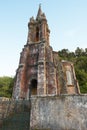 Neogothic chapel in Furnas lake. Sao Miguel. Portugal