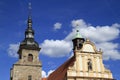 Neogothic church of The Virgin Mary and monastery in Pilsen