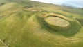 Neolithic Barrows at Knockdhu Cairncastle Royalty Free Stock Photo