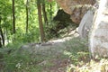 Neolithic cave formation at Meadowcroft rockshelter