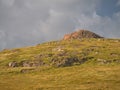 Culswick Broch, on Mainland, Shetland, UK