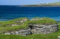 Neolithic Dwelling Skara Brae; Royalty Free Stock Photo