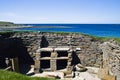 Neolithic Dwelling Skara Brae; Royalty Free Stock Photo