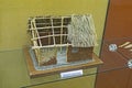 Neolithic house scale model from Union Museum