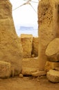 Neolithic, megalithic temple complex of Hagar Qim, Malta