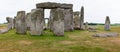 Stonehenge, Salisbury Plains, Central England Royalty Free Stock Photo